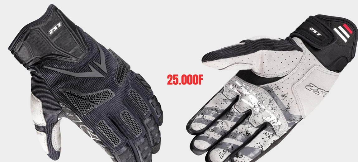Gants moto LS2 Ravin